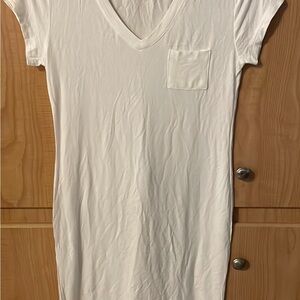 Tshirt dress with pocket